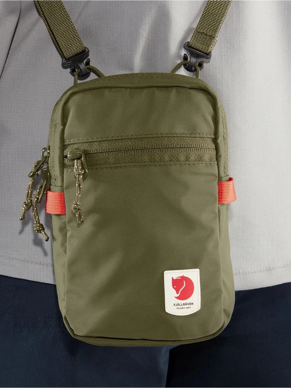 NWT Fjällräven High Coast Pocket Crossbody Bag (Terracotta / Warm Orange)